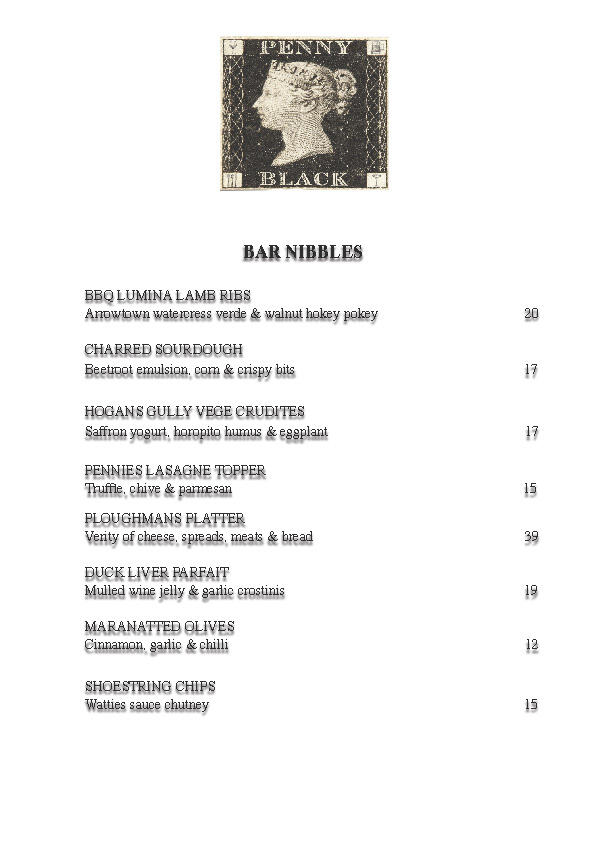 Penny Black Wine Bar